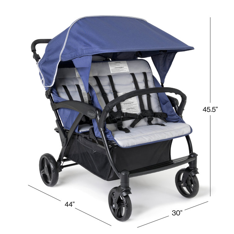 4 wheel outlet stroller